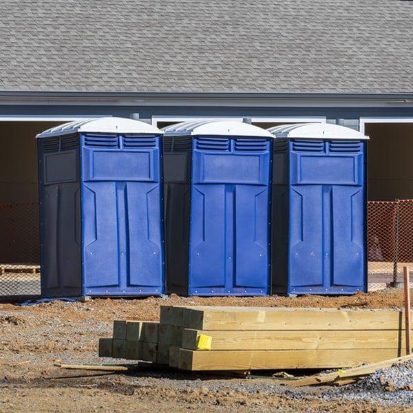 is there a specific order in which to place multiple portable toilets in Wilkinson Heights SC